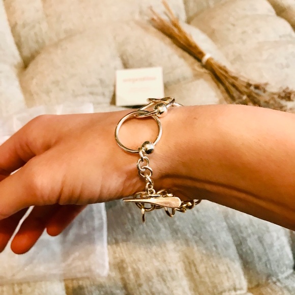 NWOT HANDCRAFTED SILVER BRACELET - Picture 3 of 7